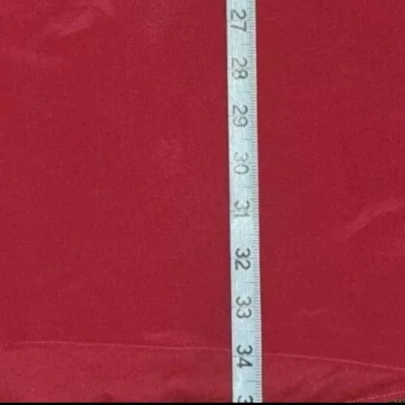 Madewell | Red Pink Ruched V-neck Short Sleeve Silk Dress Size 2 B26#10 - Picture 8 of 8